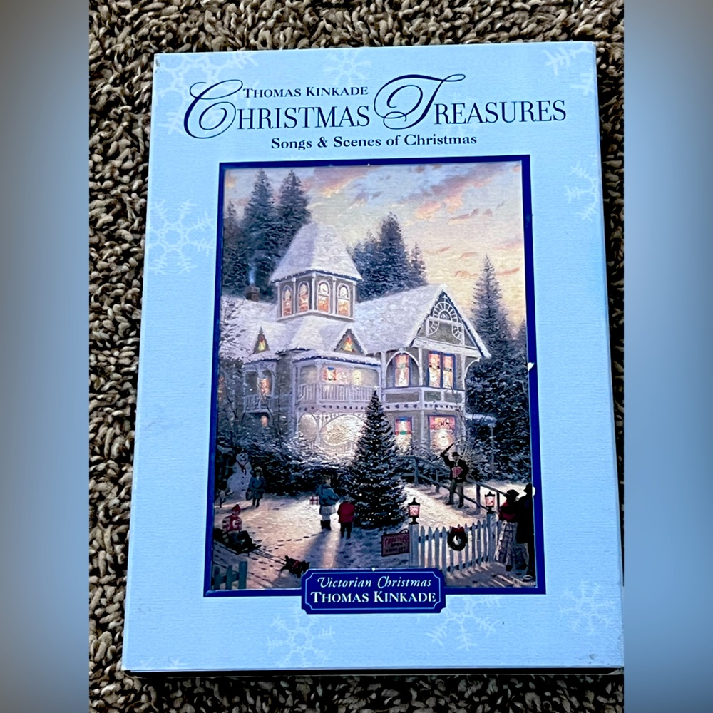 🛍️ 5/$25 - Thomas Kinkade Christmas Treasures DVD
